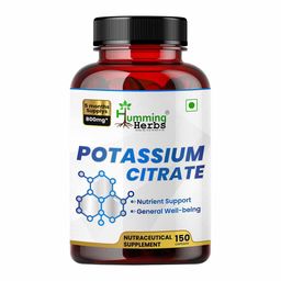 Humming Herbs Potassium Citrate,  150 capsules -7