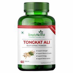 Simply Herbal Tongkat Ali 1000mg,  60 capsules -68