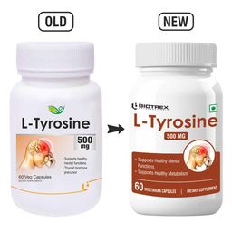 Biotrex L-Tyrosine (500 mg),  60 capsules -6