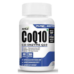 NutriJa CoQ10 (Coenzyme Q10) 300mg,  60 capsules -18
