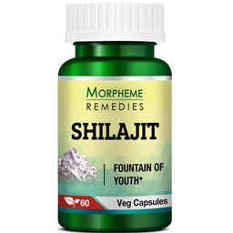 Morpheme Remedies Shilajit (500 mg),  60 veggie capsule(s) -24