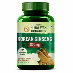 Vlado's Himalayan Organics Korean Ginseng 1000mg,  100 veggie capsule(s) -31