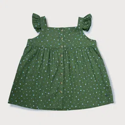 Gini and Jony Green Print Top image 1