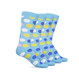 TalkingSox Pack Of 4 Patterned Calf Length Socks-3