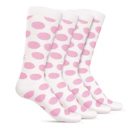 TalkingSox Pack Of 4 Patterned Calf Length Socks image 4