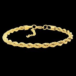 NAKABH Men Gold-Toned Gold-Plated Link Bracelet-image-70
