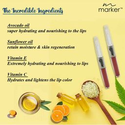 BeautyRelay London Marker 24 Hours Comfortable Color 2 In 1 Matte Lipstick 5g - Red Violet 13 image 2