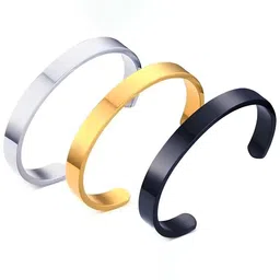 KARISHMA KREATIONS Unisex Set Of 3 Kada Bracelets-15