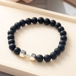 SALTY Men Strength Beads-Beaded Elasticated Bracelet-image-20