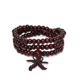 OOMPH Men Buddha Meditation 108 Prayer Beads Multi Layer Bracelet-image-15