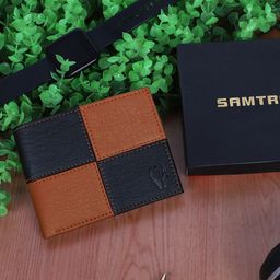 SAMTROH Men PU Two Fold Wallet-21