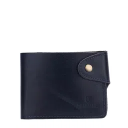 The Roadster Lifestyle Co. Men Blue Leather Two Fold Wallet-picture-45