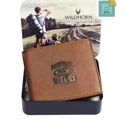 WILDHORN Men RFID Protected Genuine High Quality Leather Wallet-10