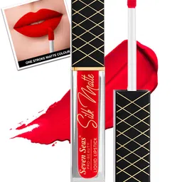 Seven Seas Transfer Proof Silk Matte Liquid Lipstick 8 g - Scarlet-11