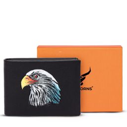 REDHORNS Animal Printed Leather Two Fold Wallet-image-75
