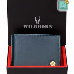 WildHorn Men Leather Two Fold Wallet-11