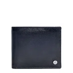 Eske Men Blue Leather Two Fold Wallet-image-65