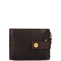 REDHORNS Men Rfid Leather Two Fold Wallet-35
