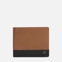 Van Heusen Men Colourblocked Leather Two-Fold Wallet-image-43
