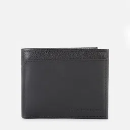 Peter England Men Black Leather Two Fold Wallet-picture-18
