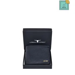 URBAN FOREST Men Solid Leather Two Fold Wallet-24