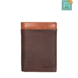 Sassora RFID Leather Two Fold Wallet-53