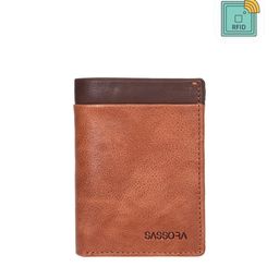 Sassora RFID Leather Two Fold Wallet-45