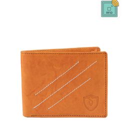 Keviv Men Tan Leather Two Fold Wallet-image-62