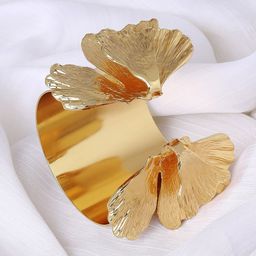 JOKER & WITCH Gold-Plated Cuff Bracelet-21