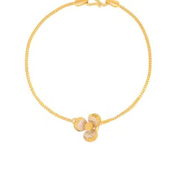 BHIMA Jewels 22K Hallmark 916 Purity Yellow Gold Floral Bracelet-picture-37