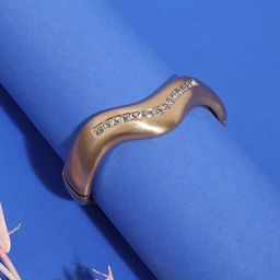 SOHI Gold-Plated Kada Bracelet-55