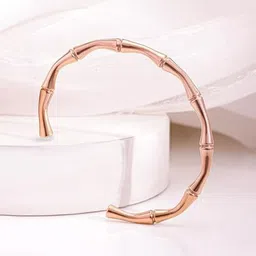 DressBerry Rose Gold-Plated Cuff Bracelet-image-82