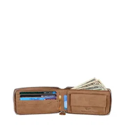 Walrus Textured Zip Around Wallet With SIM Card Holder image 4