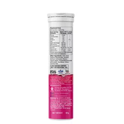 DR. VAIDYA'S Set Of 2 Apple Cider Vinegar Effervescent Tablets -15 Tablets Each image 2