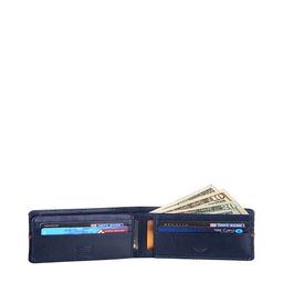 Walrus Textured Leather Two Fold Wallet With SIM Card Holder image 4