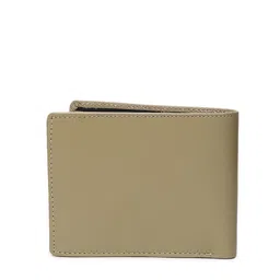 WILD EDGE Men Grey & Red Leather Two Fold Wallet image 4