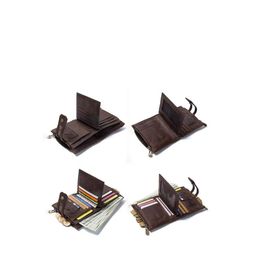 CONTACTS Men Leather Two Fold Wallet image 2