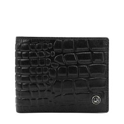 Da Milano Men Textured Leather Two Fold Wallet-image-12