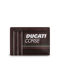 DUCATI CORSE Men Typography Leather Card Holder-41