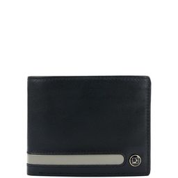 Da Milano Men Colourblocked Leather Two Fold Wallet-image-53