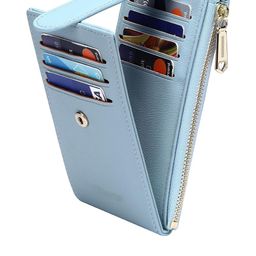 VOGARD Unisex Leather Zip Around Wallet-33