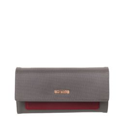Metro Women Grey Textured Envelope-53