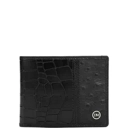 Da Milano Men Textured Leather Two Fold Wallet-53