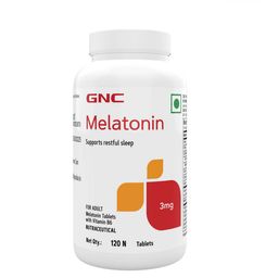 GNC Melatonin Timed Release Tablets With Vitamin B6 - 120 Tablets-19