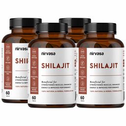 Nirvasa Shilajit (Pack of 4),  60 tablet(s) -65