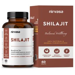 Nirvasa Nirvasa Shilajit (Pack of 6),  60 tablet(s)  image 3