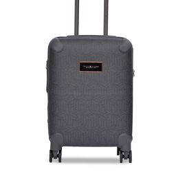 Tommy Hilfiger Jazz Printed Hard Sided Cabin Trolley Bag - 42 L-14