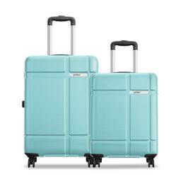 Safari Route Set of 2 Poly Carbonate Small & Medium Hard Trolley Bag-38
