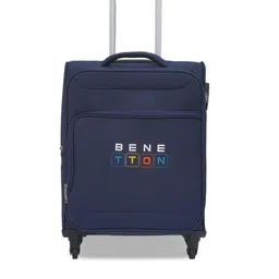 United Colors of Benetton Macau Brand Printed Soft-Sided Cabin Suitcase Trolley Bag-39.5cm-5
