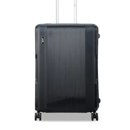 VIP Unisex Textured Maestronxt Hard-Sided Medium Luggage Strolley Suitcase-image-2